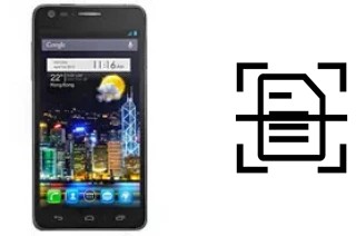 Escanear documento en un alcatel One Touch Idol Ultra