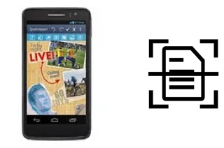Escanear documento en un alcatel One Touch Scribe HD