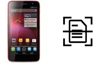 Escanear documento en un alcatel One Touch Scribe X