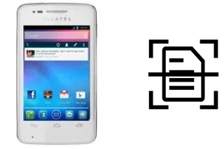 Escanear documento en un alcatel One Touch S'Pop