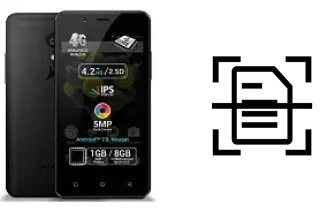 Escanear documento en un Allview P4 Pro