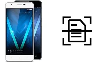 Escanear documento en un Allview V2 Viper