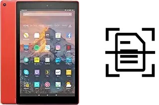 Escanear documento en un Amazon Fire HD 10 (2017)