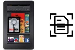 Escanear documento en un Amazon Kindle Fire