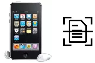 Escanear documento en un Apple iPod touch 4rd generation