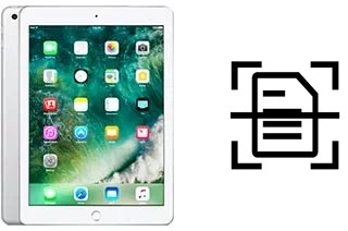 Escanear documento en un Apple iPad 9.7