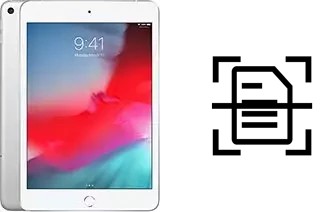 Escanear documento en un Apple iPad mini (2019)