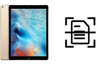 Escanear documento en un Apple iPad Pro