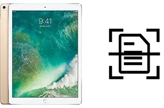 Escanear documento en un Apple iPad Pro 12.9