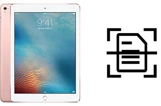 Escanear documento en un Apple iPad Pro 9.7