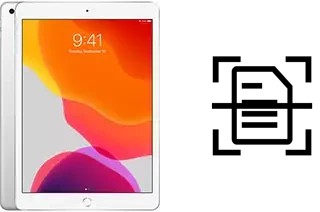 Escanear documento en un Apple iPad 10.2