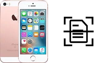 Escanear documento en un Apple iPhone SE