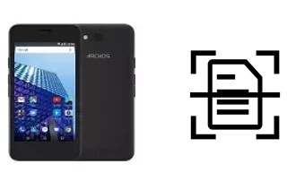 Escanear documento en un Archos 40 Access 4G