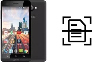 Escanear documento en un Archos 50b Helium 4G