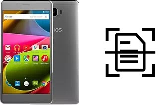 Escanear documento en un Archos 55 Cobalt Plus