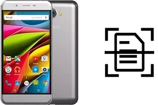 Escanear documento en un Archos 50 Cobalt