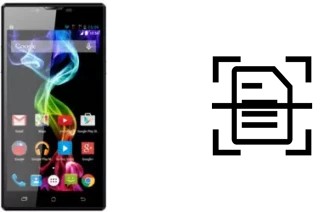 Escanear documento en un Archos 55 Platinum