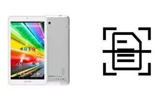 Escanear documento en un Archos 70 Platinum 3G