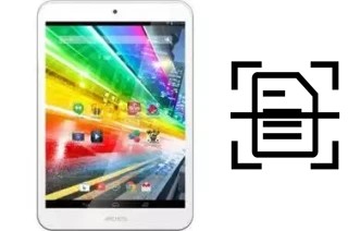 Escanear documento en un Archos 79 Platinum