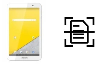 Escanear documento en un Archos T80