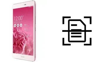 Escanear documento en un Asus Memo Pad 8 ME581CL