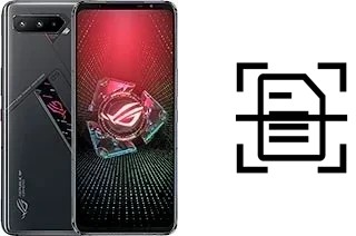 Escanear documento en un Asus ROG Phone 5 Pro