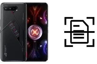 Escanear documento en un Asus ROG Phone 5s Pro