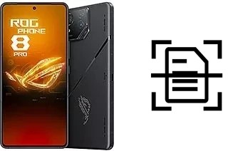 Escanear documento en un Asus ROG Phone 8 Pro