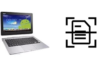 Escanear documento en un Asus Transformer Book Trio