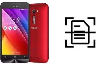 Escanear documento en un Asus Zenfone 2 ZE500CL