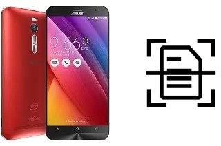 Escanear documento en un Asus Zenfone 2 ZE550ML