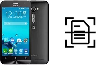 Escanear documento en un Asus Zenfone 2E