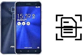 Escanear documento en un Asus Zenfone 3 ZE520KL