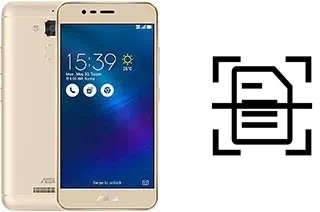 Escanear documento en un Asus Zenfone 3 Max ZC520TL