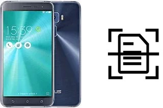 Escanear documento en un Asus Zenfone 3 ZE552KL