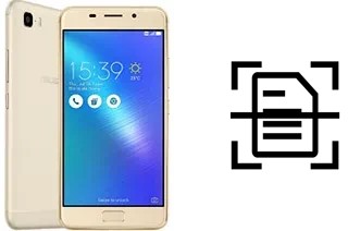 Escanear documento en un Asus Zenfone 3s Max ZC521TL