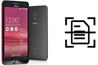 Escanear documento en un Asus Zenfone 4 A450CG (2014)