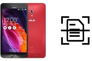 Escanear documento en un Asus Zenfone 5 A501CG (2015)