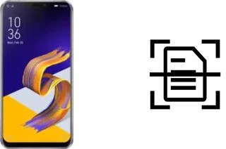 Escanear documento en un Asus ZenFone 5Z