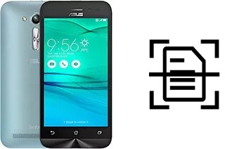 Escanear documento en un Asus Zenfone Go ZB452KG