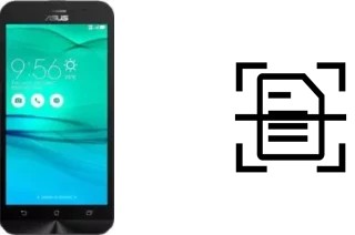 Escanear documento en un Asus ZenFone Go ZB500KG