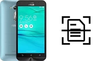 Escanear documento en un Asus Zenfone Go ZB500KL