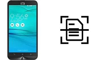 Escanear documento en un Asus Zenfone Go ZB552KL