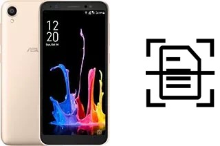 Escanear documento en un Asus ZenFone Lite (L1) ZA551KL