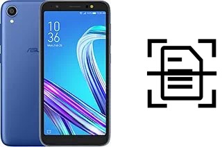 Escanear documento en un Asus ZenFone Live (L1) ZA550KL