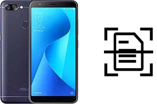 Escanear documento en un Asus Zenfone Max Plus (M1) ZB570TL