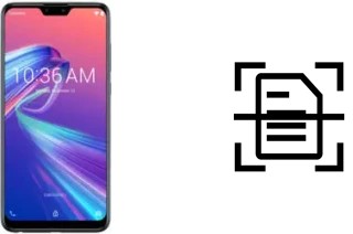 Escanear documento en un Asus ZenFone Max Pro (M2)