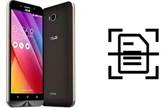 Escanear documento en un Asus Zenfone Max ZC550KL (2016)