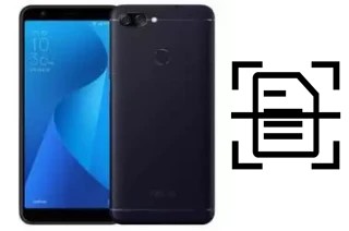 Escanear documento en un Asus ZenFone Pegasus 4S