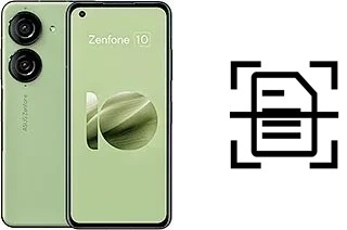 Escanear documento en un Asus Zenfone 10